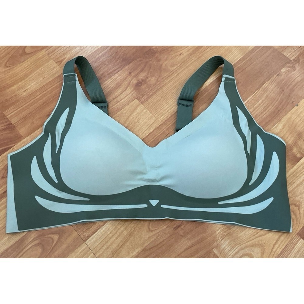 Plus Size Super Gather‎ Push up Bra Women Soft Support Seamless Underwear